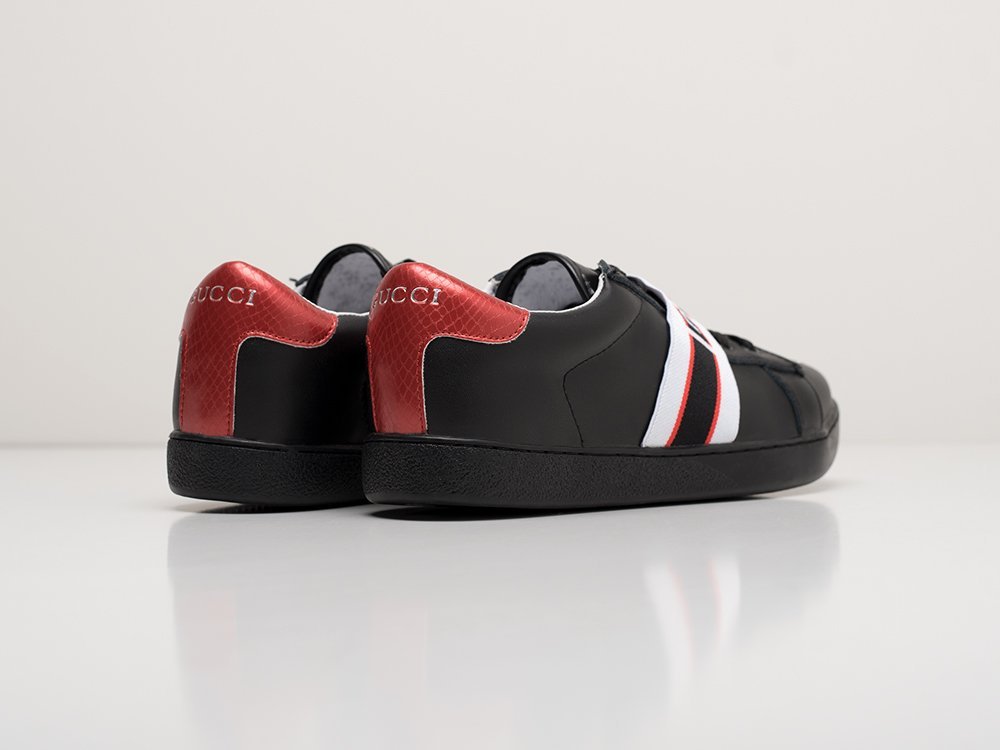 Кроссовки Gucci Stripe Leather — изображение 3