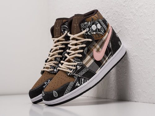 Кроссовки Nike Air Jordan 1 x Travis Scott