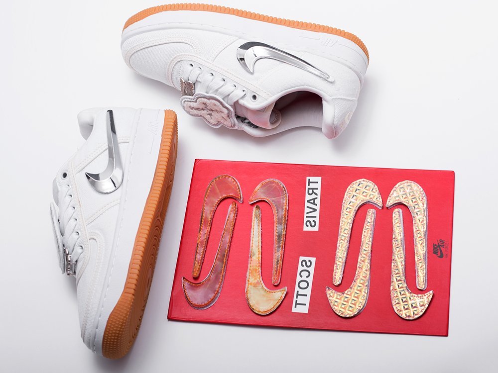 Кроссовки Nike x Travis Scott Air Force 1 Low — изображение 8
